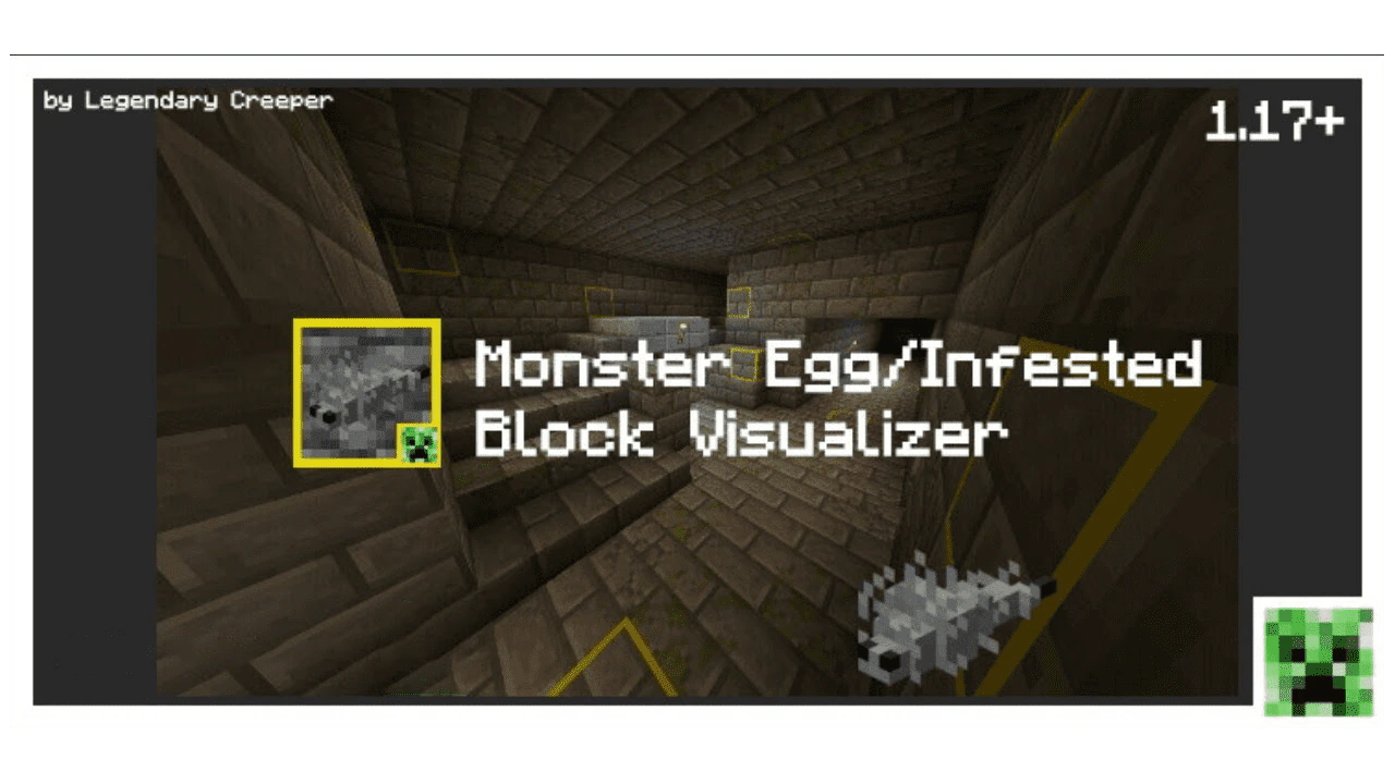 Monster Eggs – Infested Blocks Visualizer Pack (1.20, 1.19)