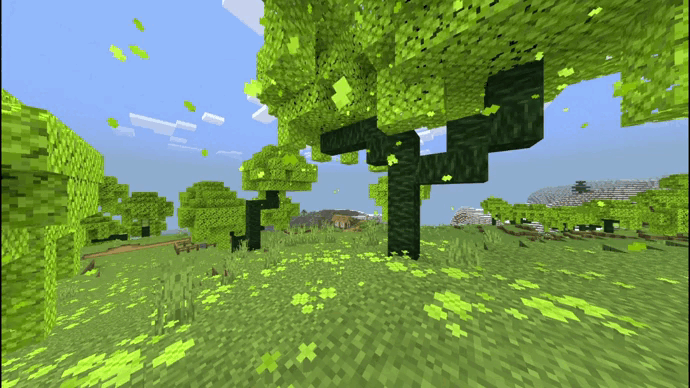 Multicolor Cherry Biome Texture Pack (1.20) – MCPE/Bedrock — screenshot 5