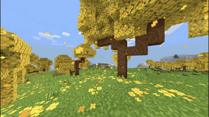 Multicolor Cherry Biome Texture Pack (1.20) – MCPE/Bedrock — screenshot 6