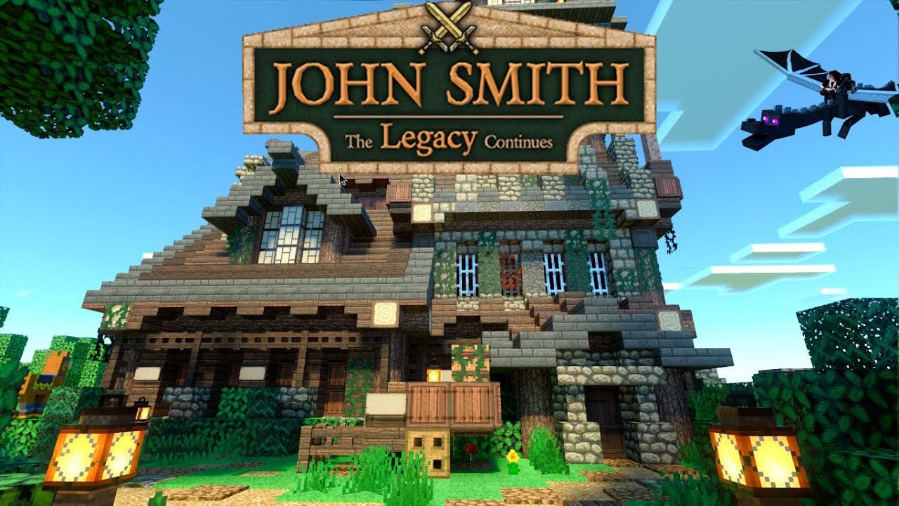 John Smith Legacy Texture Pack (1.20, 1.19) – No Lag for RenderDragon