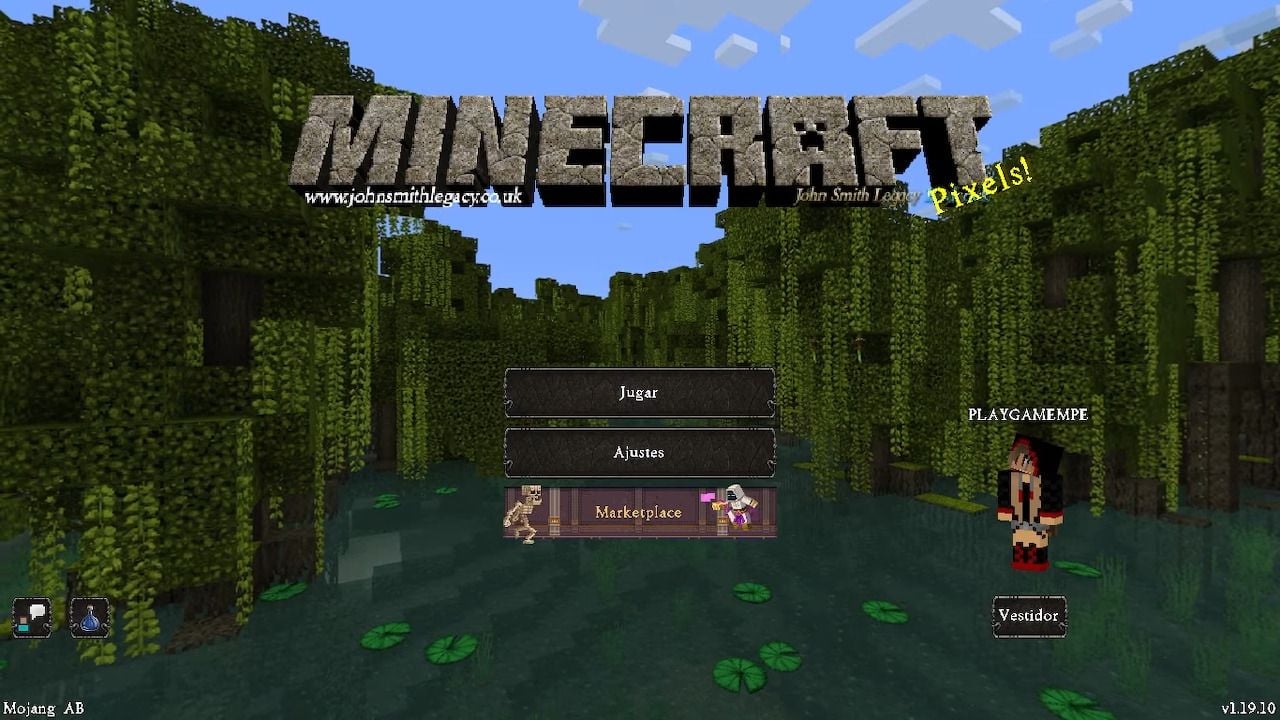 John Smith Legacy Texture Pack (1.20, 1.19) – No Lag for RenderDragon — screenshot 1
