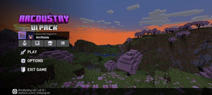 Arcdustry UI Pack (1.20, 1.19) – MCPE/Bedrock — screenshot 1