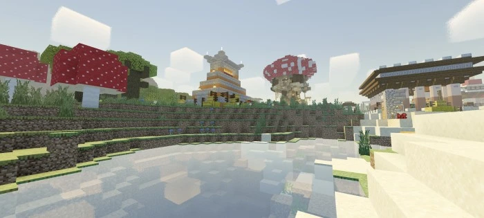 Cool Voxel Shader (1.21, 1.20) – Support Better Render Dragon — screenshot 1