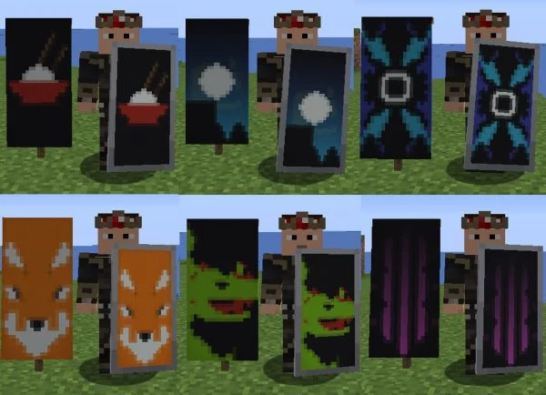Shield Corrections Preview Pack (1.20) – MCPE/Bedrock — screenshot 2
