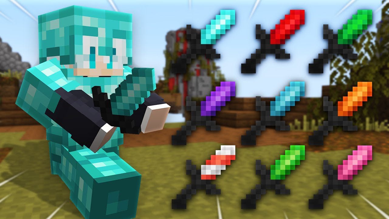 Azura [16x] Texture Pack (1.20, 1.19) – MCPE/Bedrock PvP Pack