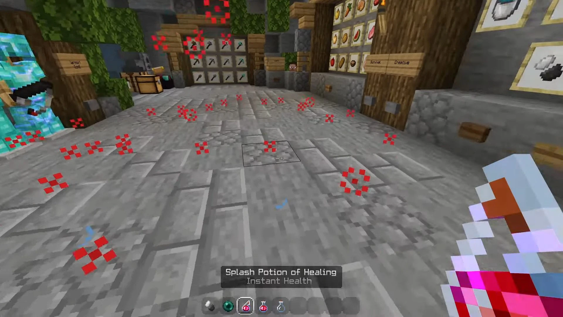 Azura [16x] Texture Pack (1.20, 1.19) – MCPE/Bedrock PvP Pack — screenshot 7