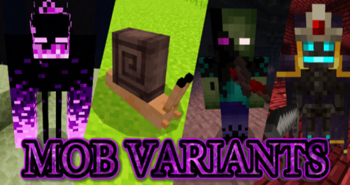 Mob Variants Texture Pack (1.19) – MCPE/Bedrock — screenshot 1
