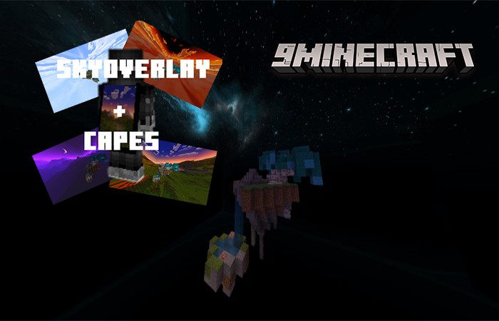 Skyoverlay & Capes Resource Pack (1.19) – MCPE/Bedrock