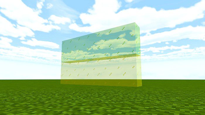 Connected Glass Texture (1.19) – MCPE/Bedrock — screenshot 1