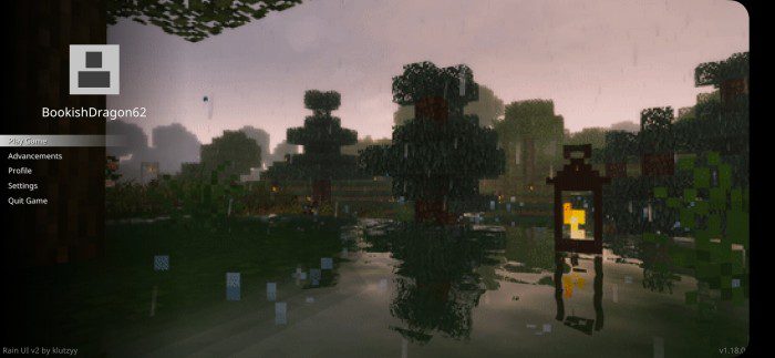 Aesthetic UI Texture Pack (1.19) – MCPE/Bedrock — screenshot 3
