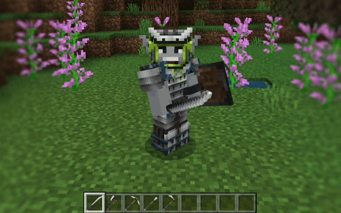 Grimdark Samurai Texture Pack (1.19) – MCPE/Bedrock — screenshot 5