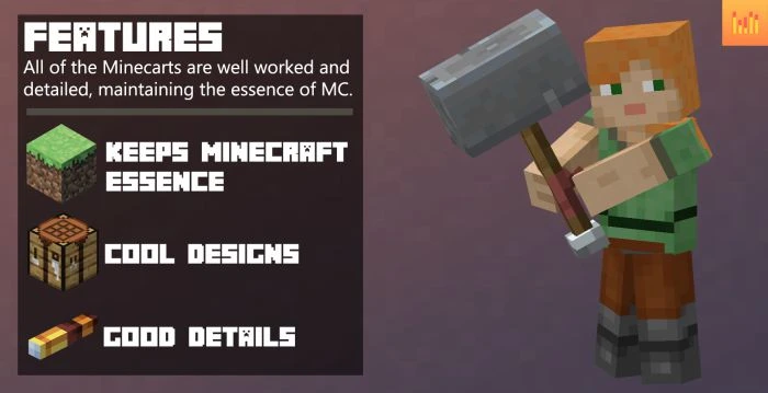 Custom 3D Trident Texture Pack (26.x, 1.19) for MCPE/Bedrock Edition — screenshot 2