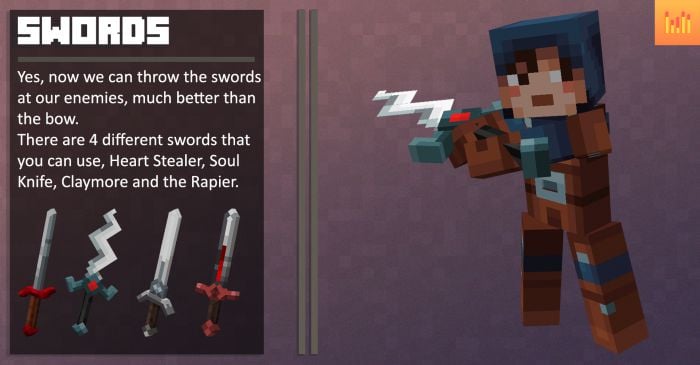 Custom 3D Trident Texture Pack (26.x, 1.19) for MCPE/Bedrock Edition — screenshot 7