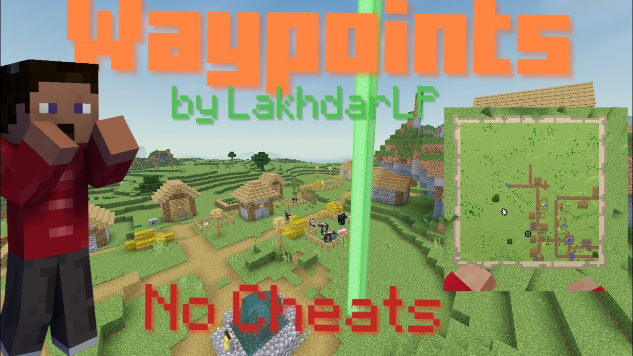 Waypoints with Achievements Texture Pack (1.19) – MCPE/Bedrock