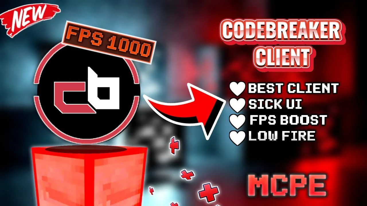 CodeBreaker Client (1.19) – Better UI, FPS Boost, Low Fire
