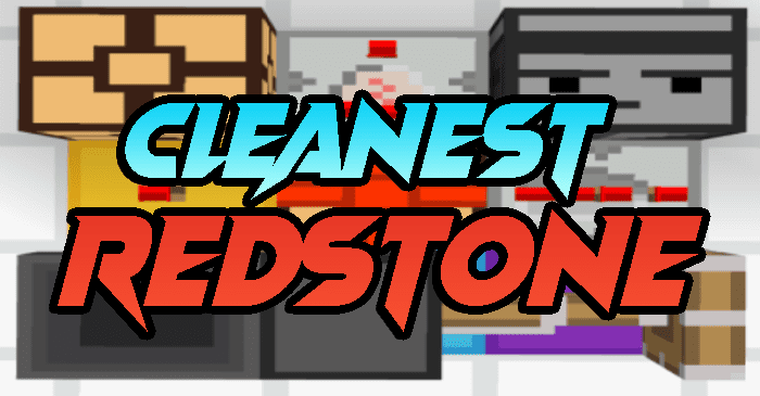 Cleanest Redstone Texture Pack (1.19) – MCPE/Bedrock