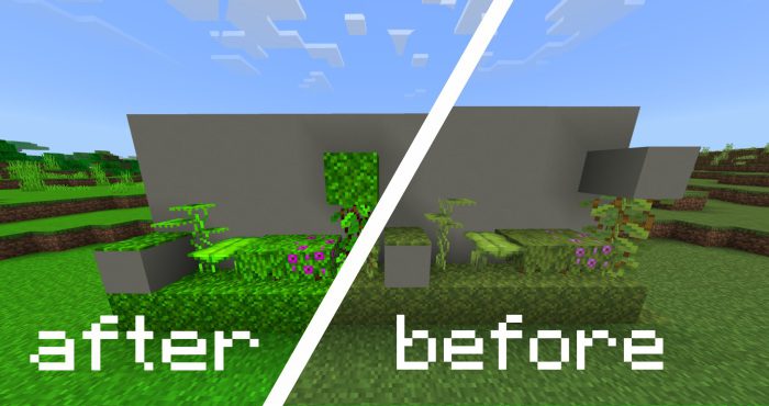 Saturated Nature Texture Pack (1.19) – MCPE/Bedrock — screenshot 5