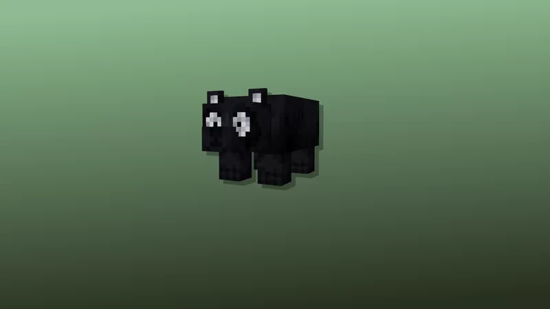 Puffier Pandas Texture Pack (1.19) – MCPE/Bedrock — screenshot 3