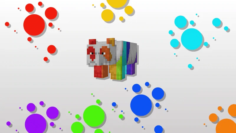 Puffier Pandas Texture Pack (1.19) – MCPE/Bedrock — screenshot 8