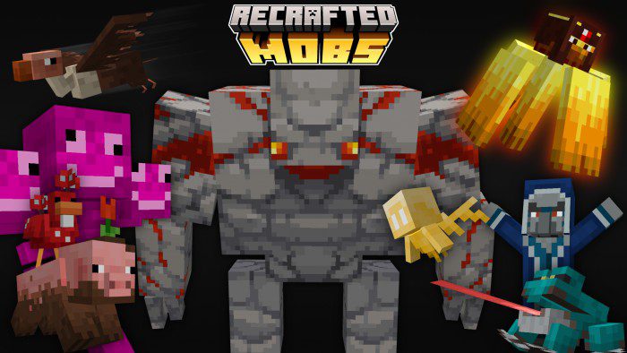 Recrafted Animals Texture Pack (1.19) – Java/Bedrock