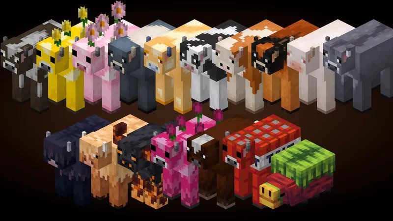 Recrafted Animals Texture Pack (1.19) – Java/Bedrock — screenshot 1
