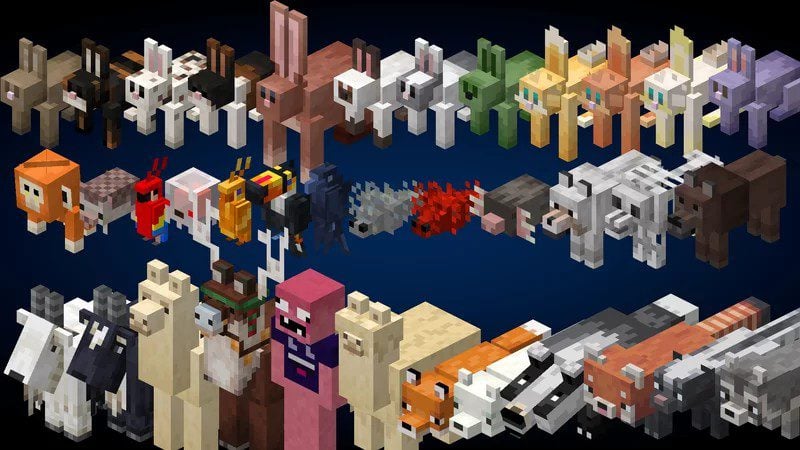 Recrafted Animals Texture Pack (1.19) – Java/Bedrock — screenshot 2