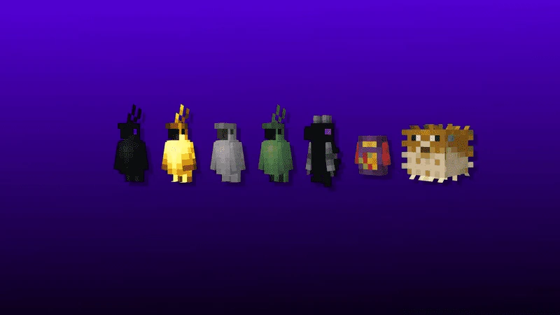 Pesky Parrots Texture Pack (1.19) – MCPE/Bedrock — screenshot 2