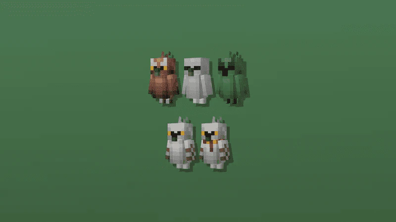 Pesky Parrots Texture Pack (1.19) – MCPE/Bedrock — screenshot 7