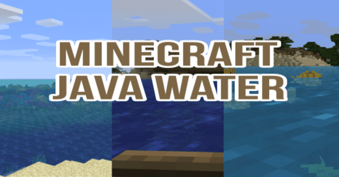 Java Water Texture Pack (1.19) – MCPE/Bedrock