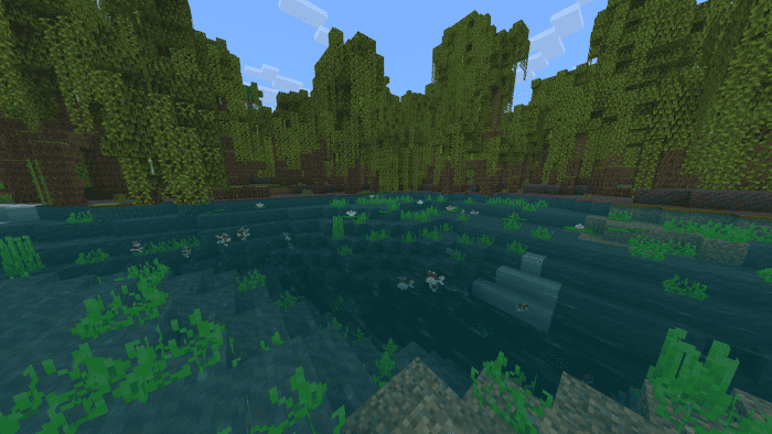 Enhanced Lilypads Texture Pack (1.19) – MCPE/Bedrock — screenshot 1