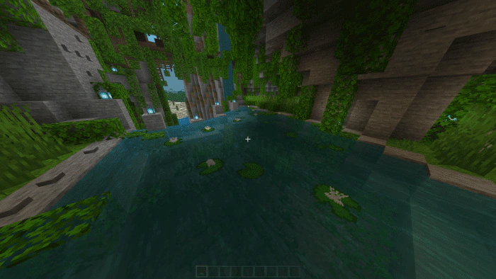 Enhanced Lilypads Texture Pack (1.19) – MCPE/Bedrock — screenshot 2