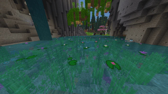 Enhanced Lilypads Texture Pack (1.19) – MCPE/Bedrock — screenshot 5