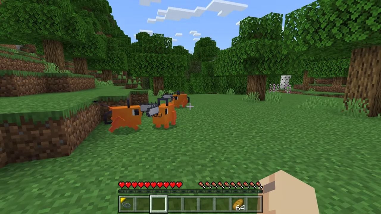 Chainsaw Man Allay Texture Pack (1.19) – MCPE/Bedrock — screenshot 6
