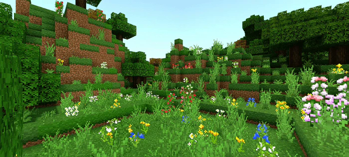 Fused Vanilla Texture Pack (1.19, 1.18) – MCPE/Bedrock — screenshot 1