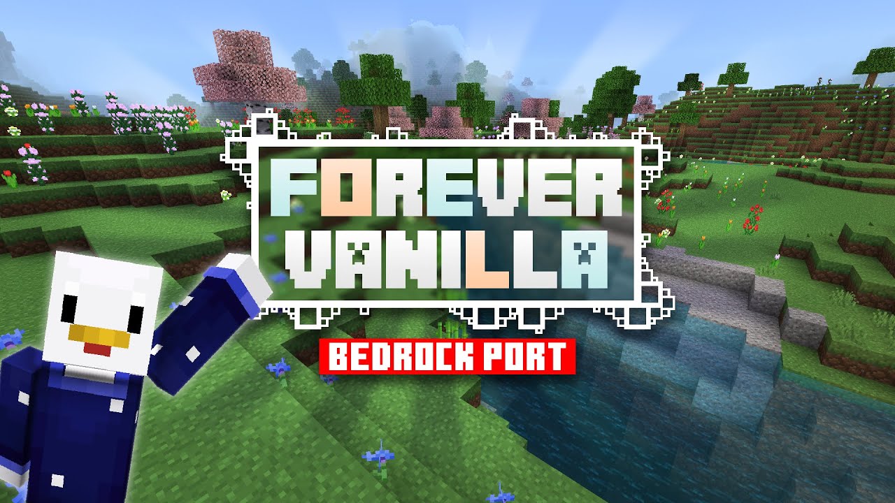 Forever Vanilla Texture Pack (1.19) – MCPE/Bedrock