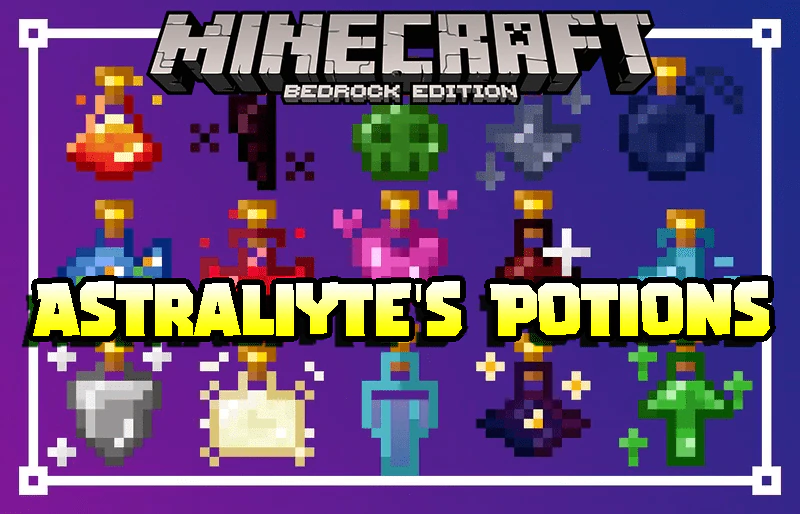 Astraliyte's Potions Texture Pack (1.19) – MCPE/Bedrock