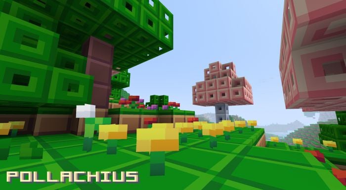 Pollachius Texture Pack (1.19) – MCPE/Bedrock — screenshot 1