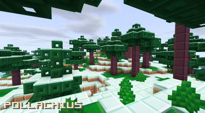 Pollachius Texture Pack (1.19) – MCPE/Bedrock — screenshot 2
