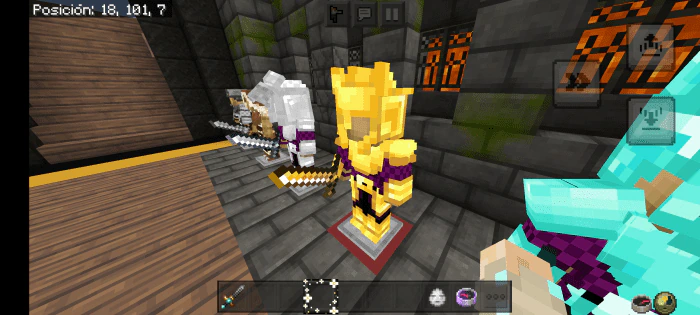 Fantasy Knight 3D Armor & Helmets Pack (26.x, 1.19) – MCPE/Bedrock — screenshot 3