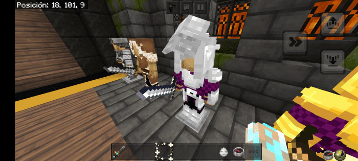 Fantasy Knight 3D Armor & Helmets Pack (26.x, 1.19) – MCPE/Bedrock — screenshot 4