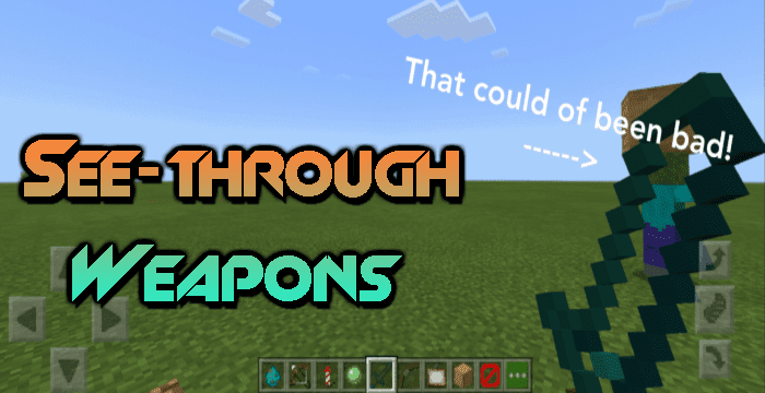 See-through & More Texture Pack (1.19) – MCPE/Bedrock