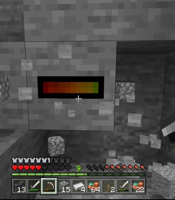 Mining Loading Bar Texture Pack (1.19) – MCPE/Bedrock — screenshot 1