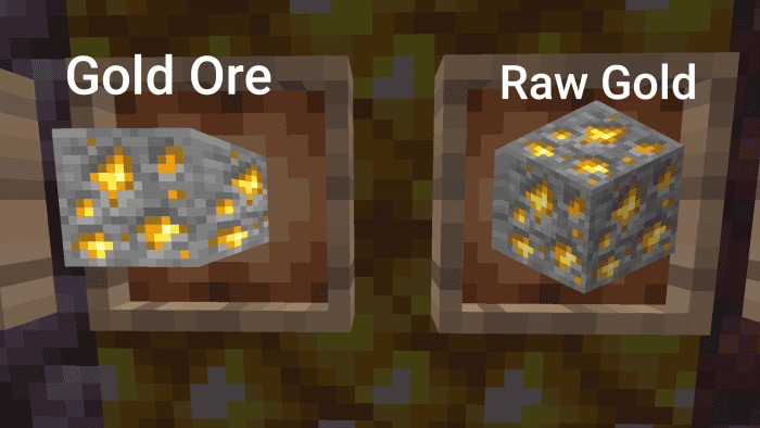 Better Raw Ores Texture Pack (1.19) – MCPE/Bedrock — screenshot 2
