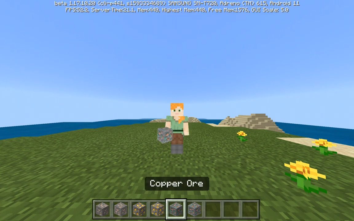 Better Raw Ores Texture Pack (1.19) – MCPE/Bedrock — screenshot 5