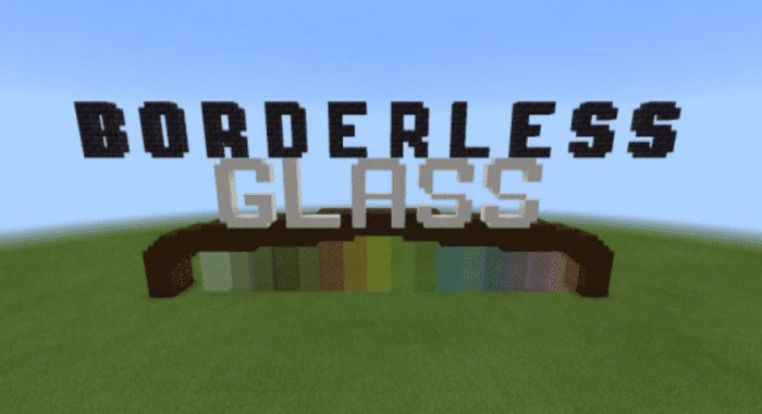 Borderless Glass Texture Pack (1.26+) – MCPE/Bedrock