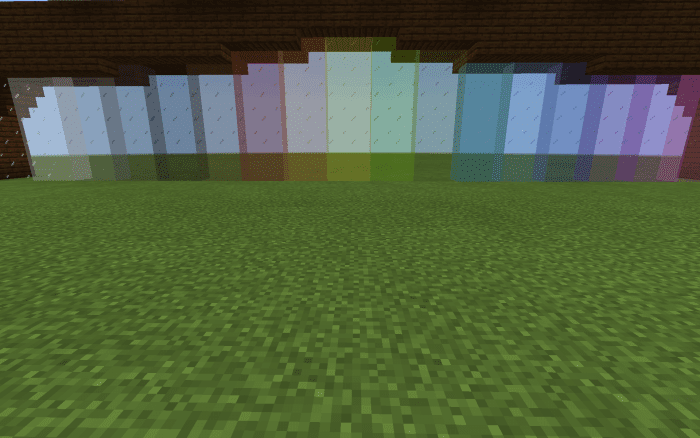 Borderless Glass Texture Pack (1.26+) – MCPE/Bedrock — screenshot 1