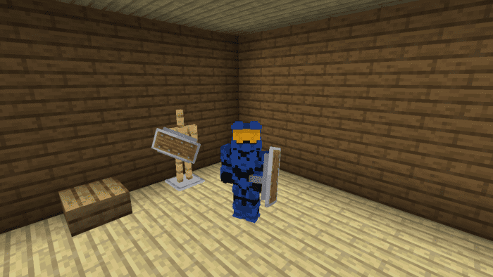 New 3D Arm Shield Texture Pack (1.19) – MCPE/Bedrock — screenshot 3