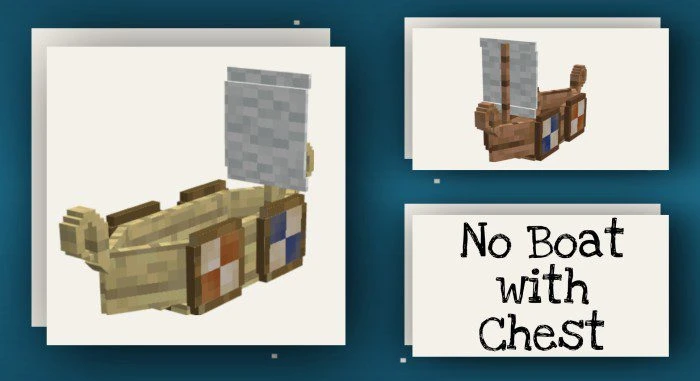 Çırak's Better Boats Texture Pack (1.19) – MCPE/Bedrock — screenshot 1
