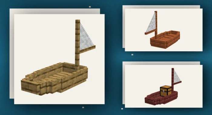 Çırak's Better Boats Texture Pack (1.19) – MCPE/Bedrock — screenshot 3