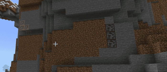 Outlined Ores Texture Pack (1.19) – MCPE/Bedrock — screenshot 3